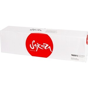 Картридж Sakura TK8505C (1T02LCCNL0) для Kyocera, голубой, 20000 к. картридж sakura tk5215c 1t02r6cnl0 для kyocera голубой 12000 к