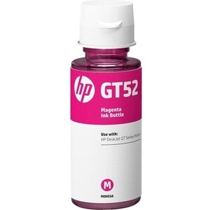 фото Чернила hp gt52 (m0h55aa) для hp deskjet и ink tank, пурпурный, 80 мл, 8000 стр.