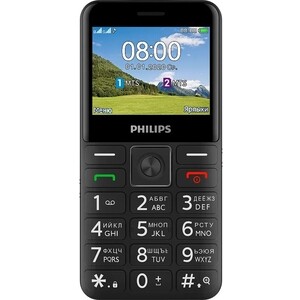 Мобильный телефон Philips E207 Xenium Black CTE207BK/00 - фото 2