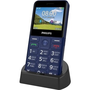 Мобильный телефон Philips E207 Xenium Blue CTE207BU/00 - фото 4