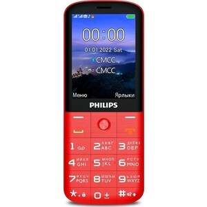 Мобильный телефон Philips E227 Xenium Red CTE227RD/00 - фото 2