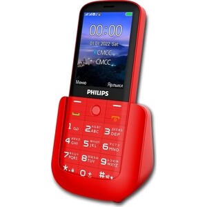 Мобильный телефон Philips E227 Xenium Red CTE227RD/00 - фото 4