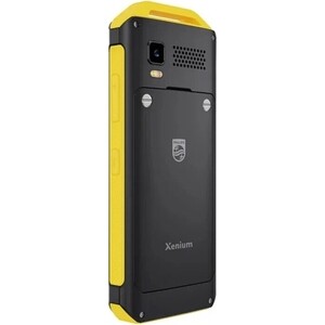 Мобильный телефон Philips E2317 Xenium Yellow Black CTE2317YB/00 - фото 5