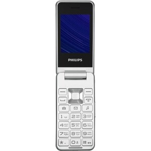 Мобильный телефон Philips E2601 Xenium Silver телефон philips xenium e2601 синий