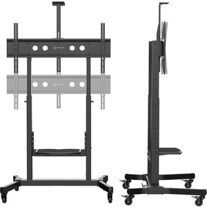 фото Стойка под телевизор onkron ts1991 черный 50''-100'' макс.120кг напольный наклон
