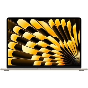 Ноутбук Apple MacBook Air 15'' 2880x1864, 8Гб, SSD 256Гб, macOS, Starlight, 1.51 кг MQKU3RU, A