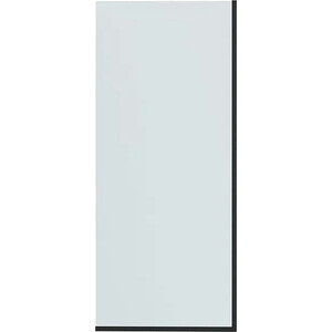 Шторка для ванны Reflexion 60х140 прозрачная, черная (RX14060CBL-02) матрас викторис albert junior gold 2 60х140 см высота 12 см