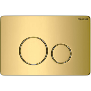 Кнопка смыва Grossman Style 700.K31.05.30M.30M золото глянцевая кнопка смыва point афина золото pn44041g