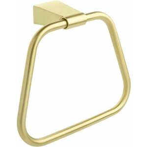 Полотенцедержатель Fixsen Trend Gold кольцо, матовое золото (FX-99011) полотенцедержатель fixsen trend gold двойной поворотный матовое золото fx 99002a
