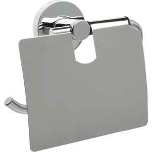 Держатель туалетной бумаги Fixsen Comfort Chrome с крышкой, хром (FX-85010) держатель с мыльницей ravak chrome cr 200 00