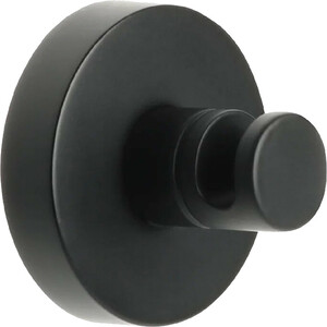 Крючок Fixsen Comfort Black черный матовый (FX-86005) заглушка sl comfort 3551 f black глухая arlight металл