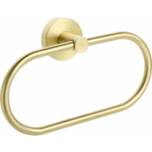 Полотенцедержатель Fixsen Comfort Gold кольцо, золото-сатин (FX-87011) термостат для ванны hansgrohe ecostat comfort золото 13114990