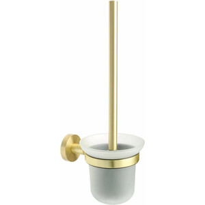 Ершик для унитаза Fixsen Comfort Gold золото-сатин/стекло матовое (FX-87013) термостат для ванны hansgrohe ecostat comfort золото 13114990