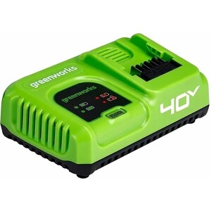Зарядное устройство GreenWorks G40UC5 (2945107) зарядное устройство husqvarna qc80 9673356 31 универсальная для всех батарей husqvarna