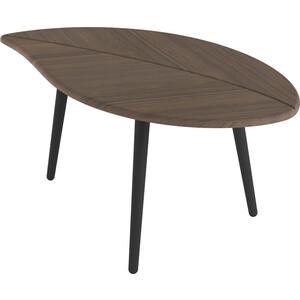 Стол журнальный Мебелик Берли (12 мм) акация (П0006765) журнальный столик твердая акация дерева 110 x 60 x 40 см