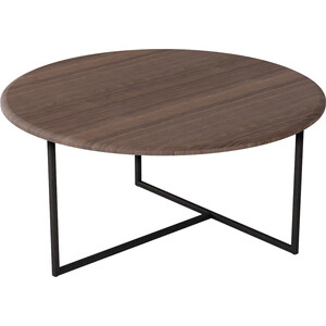 Стол журнальный Мебелик Маджоре акация/чёрный (П0004452) стол журнальный мебелик альбано акация