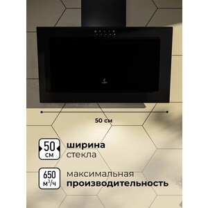 фото Вытяжка lex mio 500 black