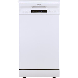 Посудомоечная машина Бирюса DWF-410/5 W встраиваемые посудомоечные машины electrolux загрузка на 14 комплектов посуды сенсорное управление 7 программ 59 6x55x82 см сушка с