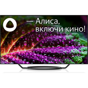 Телевизор BBK 65LED-9201/UTS2C телевизор maunfeld mlt55usx02 55 4k 60гц smarttv яндекс wifi