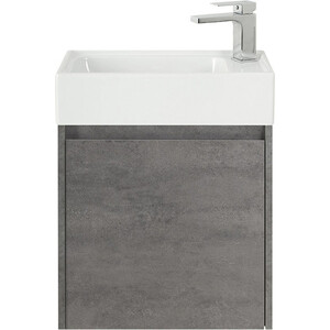 Тумба под раковину BelBagno Kraft Mini 50х25 левая, Cemento Grigio (KRAFT MINI-500/260-1A-SO-CG-L)