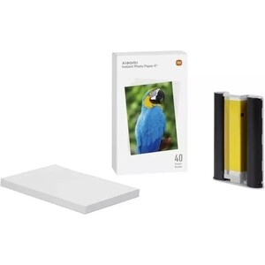 Бумага Xiaomi для фотопринтера Instant Photo Paper 6'' (40 Sheets) SD20 (BHR6757GL)