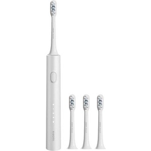 электрическая зубная щетка nanjiren electric toothbrush голубой Электрическая зубная щетка Xiaomi Electric Toothbrush T302 (Silver Gray) MES608 (BHR7595GL)