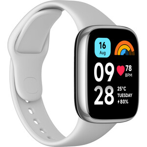 Умные часы Xiaomi Redmi Watch 3 Active Gray M2235W1 (BHR7272GL) fd68s 1 44in интеллектуальные часы спортивные умные часы пульсометр мониторинг сна сидячий напомнить браслет