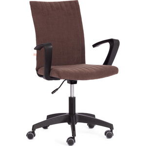 Кресло TetChair SPARK флок , коричневый, 6 (20535) кресло tetchair devon кож зам коричневый 2 tone