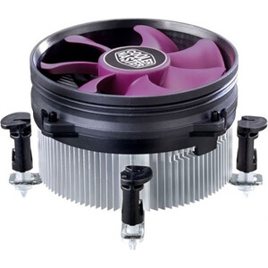 фото Кулер cooler master x dream i117 (70w, 3-pin, 60.4mm, classic, al, fans: 1x95mm/36.5cfm/19dba/1800rpm, 1200/115x/775)