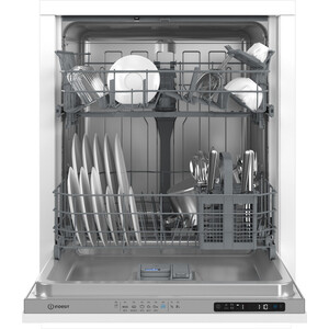 Встраиваемая посудомоечная машина Indesit DI 4C68 AE встраиваемые посудомоечные машины electrolux загрузка на 14 комплектов посуды сенсорное управление 7 программ 59 6x55x82 см сушка с