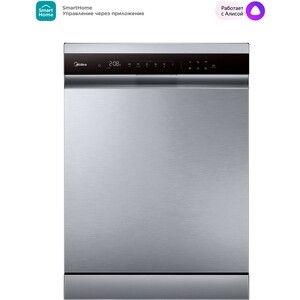 Посудомоечная машина Midea MFD60S350SI встраиваемые посудомоечные машины electrolux загрузка на 14 комплектов посуды сенсорное управление 7 программ 59 6x55x82 см сушка с