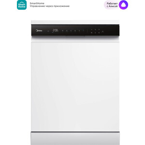 Посудомоечная машина Midea MFD60S510WI встраиваемые посудомоечные машины electrolux загрузка на 14 комплектов посуды сенсорное управление 7 программ 59 6x55x82 см сушка с