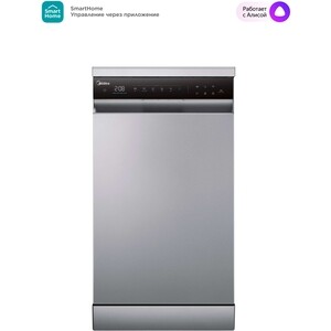 Посудомоечная машина Midea MFD45S350SI встраиваемые посудомоечные машины electrolux загрузка на 14 комплектов посуды сенсорное управление 7 программ 59 6x55x82 см сушка с