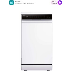 Посудомоечная машина Midea MFD45S510WI встраиваемые посудомоечные машины electrolux загрузка на 14 комплектов посуды сенсорное управление 7 программ 59 6x55x82 см сушка с