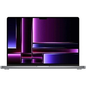 Ноутбук Apple MacBook Pro A2780 M2 Pro 12 core 16Gb SSD512Gb/19 core GPU 16.2'' Retina XDR (3456x2234) Mac OS grey space WiFi BT Cam (MNW83X/A)
