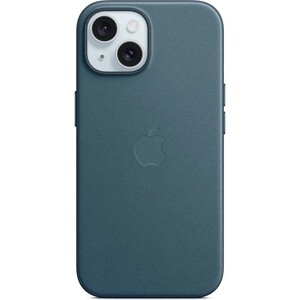 Чехол Apple для Apple iPhone 15 MT3G3FE/A with MagSafe Pacific Blue чехол накладка apple leather case with magsafe red для iphone 12 mini mhk73ze a кожа красный