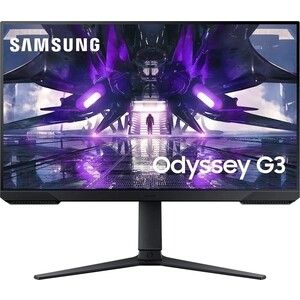 Монитор Samsung 27'' Odyssey G3 S27AG320NI черный VA LED 1ms 16:9 HDMI полуматовая HAS Piv 250cd 178гр/178гр 1920x1080 165Hz DP 4.8кг