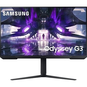 Монитор Samsung 32'' Odyssey G3 S32AG320NI черный VA LED 1ms 16:9 HDMI полуматовая HAS Piv 250cd 178гр/178гр 1920x1080 165Hz FHD 6.2кг