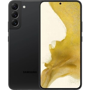 Смартфон Samsung Galaxy S22 SM-S901 8/256Gb 2Sim черный фантом смартфон samsung sm s901e galaxy s22 5g 256gb 8gb белый фантом моноблок 3g 4g 2sim 6 1 1080x2340 android 12 50mpix 802 11 a b g n ac ax nfc gps