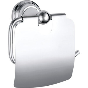 Держатель туалетной бумаги Rav Slezak Morava с крышкой, хром (MKA0400) держатель туалетной бумаги grohe essentials с крышкой 40367001