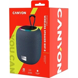 Портативная колонка Canyon BSP-8, 10W, Grey CNE-CBTSP8G - фото 4