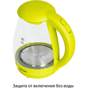 Чайник электрический ECON ECO-1739KE lime - фото 3