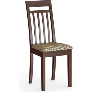 Стул Мебель-24 Гольф-11, цвет орех, обивка ткань атина коричневая (1028315) стул мебель 24 гольф 7 венге обивка ткань атина серебро