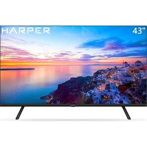 Телевизор HARPER 43F721TS преобразователь видео scart hd в hd поддержка переключателя 720p 1080p переключатель pal ntsc вход scart hd hd 3 5 мм коаксиальный аудиовыход eu plug