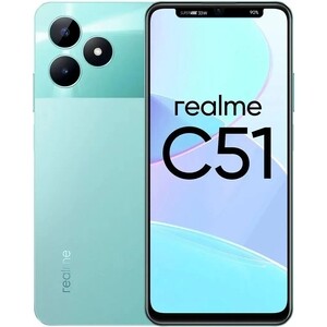 

Смартфон Realme C51 4/64 зеленый, C51 4/64 зеленый