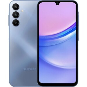 Смартфон Samsung Galaxy A15 SM-A155F 4/128 blue защитная anti blue пленка rock для экрана bq 5211 strike