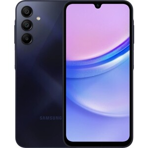 Смартфон Samsung Galaxy A15 SM-A155F 4/128 black смартфон zte v41 vita 5g dual sim 128gb starry black 6 гб оперативной памяти глобальная версия