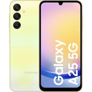 мобильный телефон galaxy a25 8 256gb sm a256 yellow samsung Смартфон Samsung Galaxy A25 SM-A256 8/256 yellow