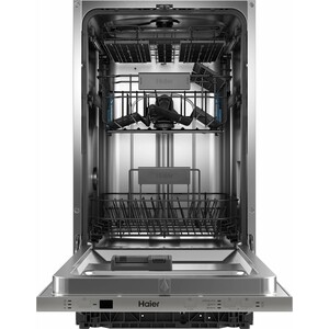 Встраиваемая посудомоечная машина Haier HDWE10-395RU встраиваемые посудомоечные машины electrolux загрузка на 14 комплектов посуды сенсорное управление 7 программ 59 6x55x82 см сушка с