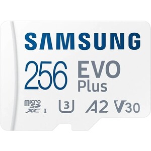 

Карта памяти Samsung microSDXC 256GB MB-MC256KA EVO PLUS + adapter, microSDXC 256GB MB-MC256KA EVO PLUS + adapter
